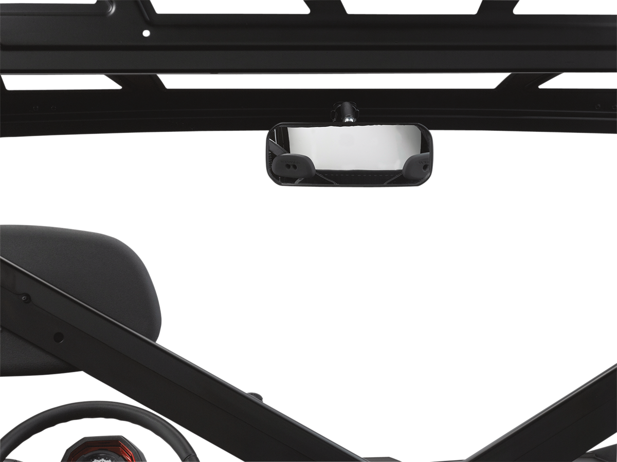MOOSE OFFROAD Mirror - Rear View - Rectangle - Black - Pro-Fit