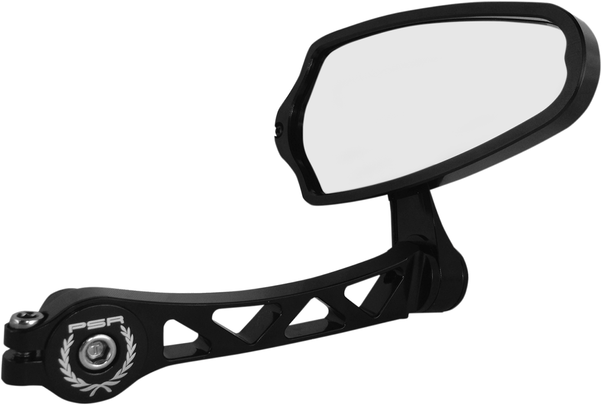 PSR Mirror - Felipe - Classic/Bar-End - Side View - Polygon - Black