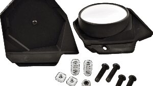 POWERMADD Mirrors - Sentinel - Side View - Round - Black - Kit