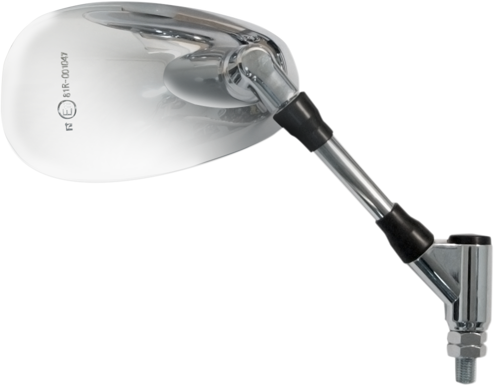 EMGO Mirror - Side View - Oval - Chrome - Right