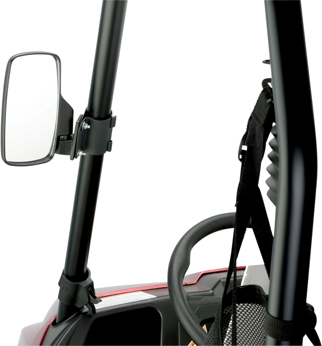 MOOSE OFFROAD Mirrors - Side View - Rectangle - Black - 1.75"
