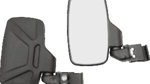 MOOSE OFFROAD Mirrors - Side View - Rectangle - Black