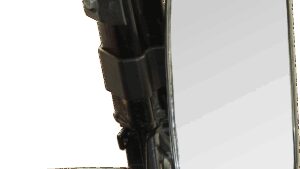 SEIZMIK Mirror - Basic - Side View - Rectangle - Black - Polaris Pro Fit/Can Am Profiled ROPS