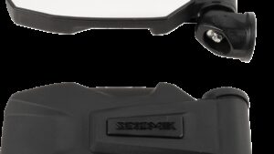 SEIZMIK Mirrors - Strike - Side View - Rectangle - Black - 1.75" ROPS - Pair