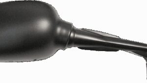 EMGO Mirror - Side View - Oval - Black - Right