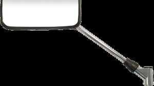 EMGO Mirror - Side View - Rectangle - Chrome - Left