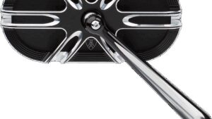 ARLEN NESS Mirror - Side View - Caged Series/Deep Cut - Black - Right