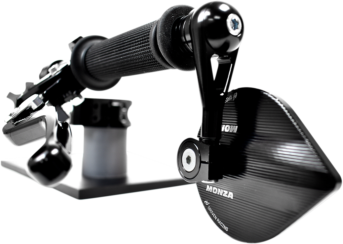 DRIVEN RACING Mirror - MONZA - Side View - Cat Eye - Black