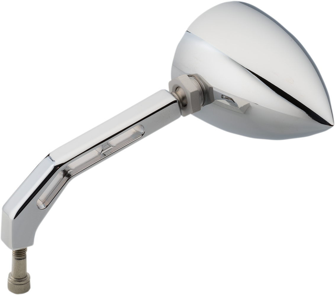 JOKER MACHINE Mirror - ViewTech 5 - Side View - Teardrop - Chrome