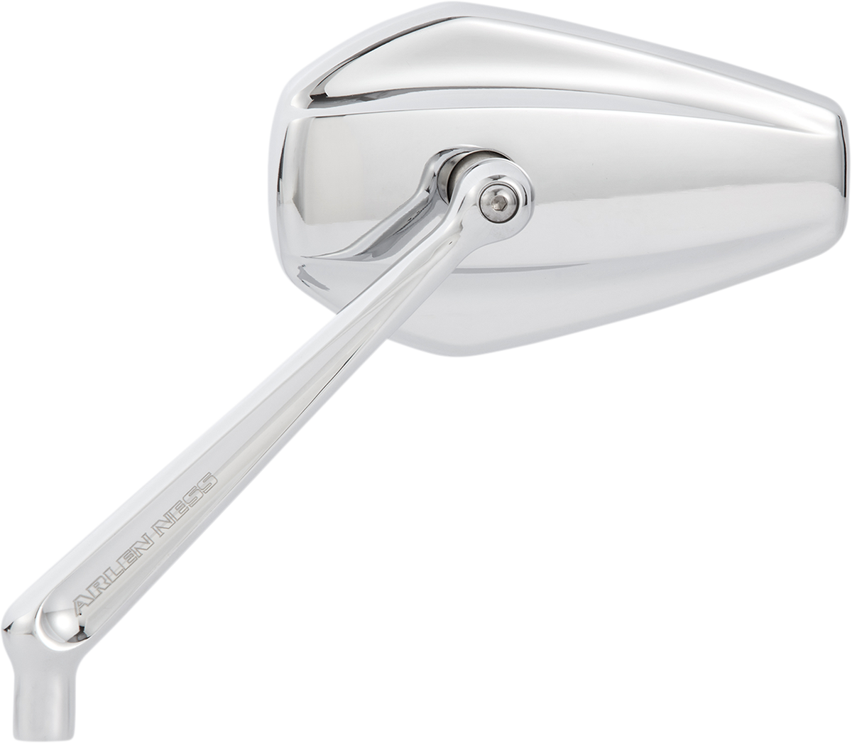 ARLEN NESS Mirror - Mini/Stocker - Side View - Hexagon - Chrome - Left