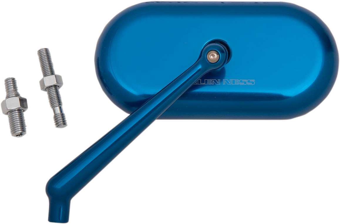 ARLEN NESS Mirror - Side View - Oval - Blue - Left