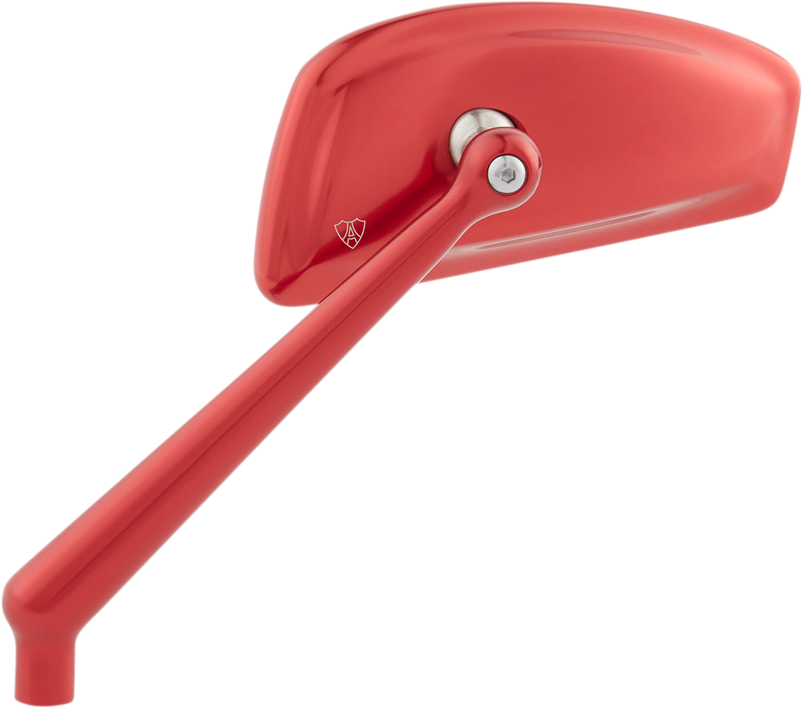 ARLEN NESS Mirror - Tearchop - Side View - Teardrop - Red - Left