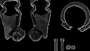 MOOSE OFFROAD Mirror Adapter - Side View - Black - Pair - Universal