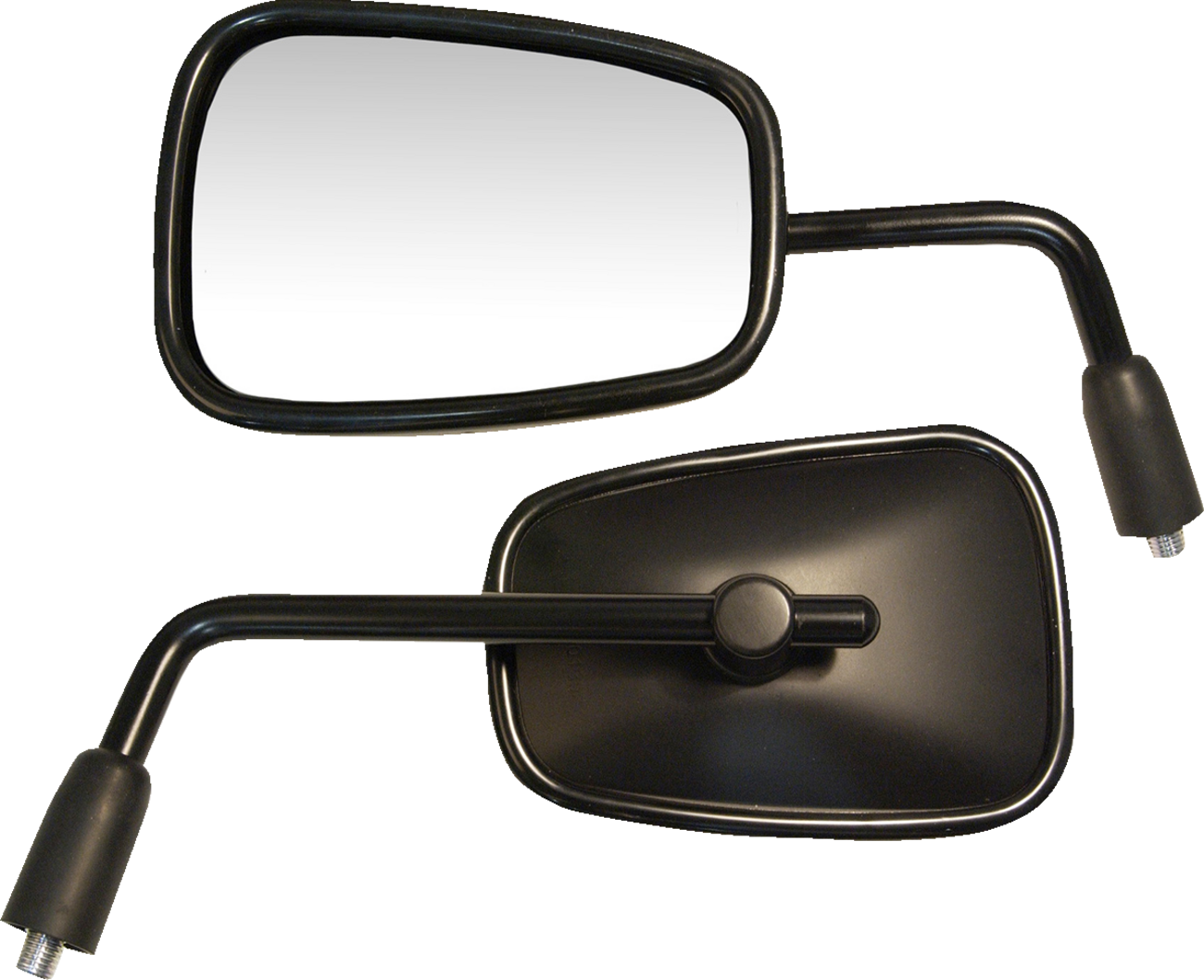 EMGO Mirror - OEM/Replacement - Rectangle - Black - Left - Each