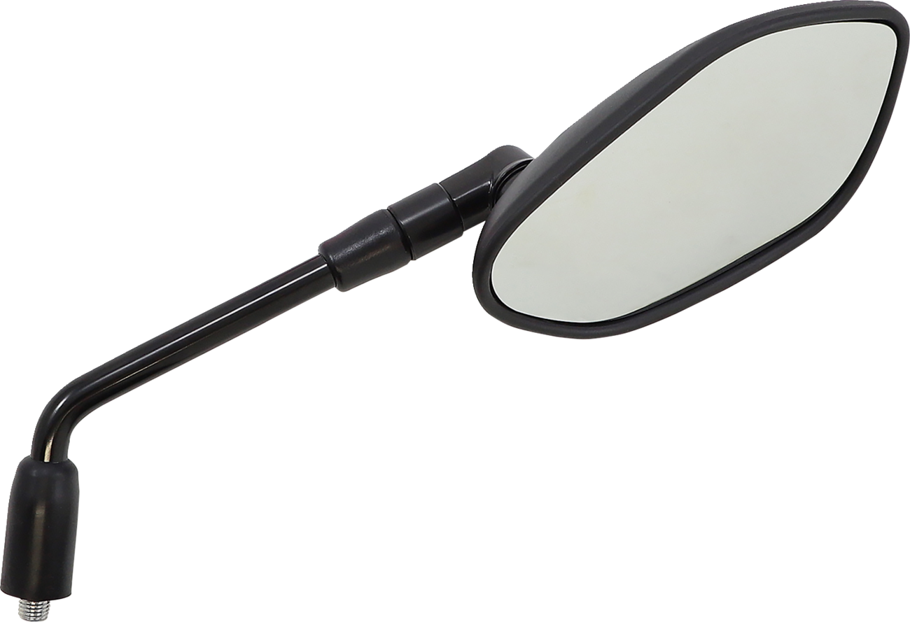 EMGO Mirror - OEM - Replacement - Side View - Oblong - Black - Right - Each