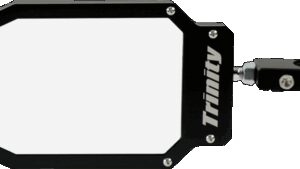 TRINITY RACING Mirror - Apex - Side View - Rectangle - Black