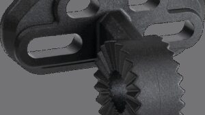 MOOSE OFFROAD Mirror Adapter - Rear View - 2-Hole - Black