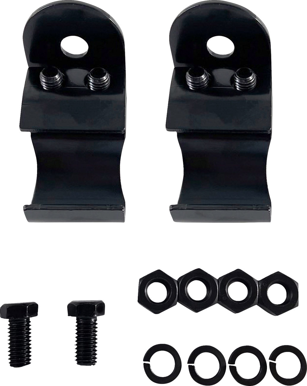 MOOSE OFFROAD Clamps - Mirror - Pair - Pro-Fit