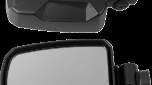 SEIZMIK Mirrors - Pursuit - Side View - Rectangle - Black - 1.75"/2" ROPS