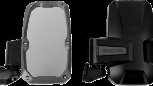 SEIZMIK Mirrors - Embark - Side View - Rectangle - Black - 1.75"/2" ROPS - Pair