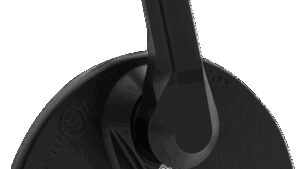 GILLES TOOLING Mirror - MOON - Side View - Round - Black - Right/Left - Each