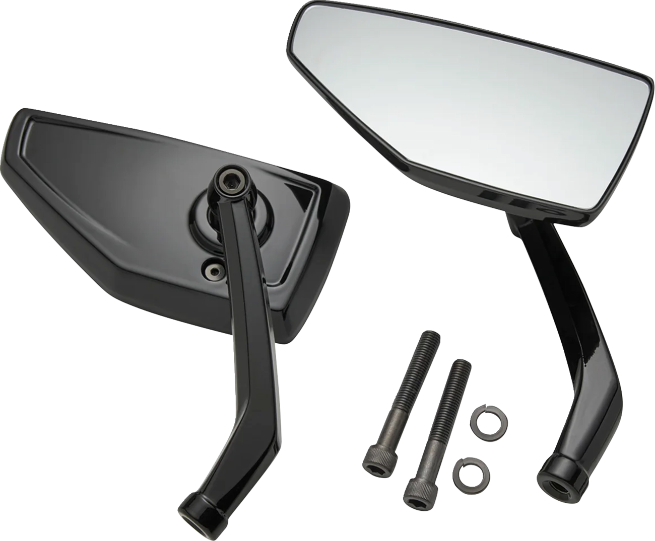 CIRO MIRRORS CHICANE CHROME PAIR - Image 2