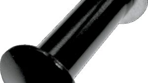 JOKER MACHINE Hole Plug - Mirror - Handlebar End - Flush-Mounted - Black - Each