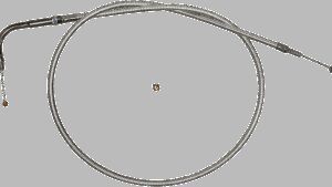 MAGNUM SHIELDING Sterling Chromite II® Braided Throttle Cable for Harley-Davidson - 48-1/2"
