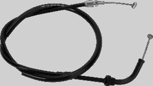 MOTION PRO Black Vinyl Throttle Cable - Push - '84-'03 Honda CB/VF