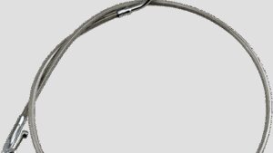 MOTION PRO Armor Coat Stainless Steel Throttle/Idle Cable for Cruisers - Push - 1600/1700 Road Star