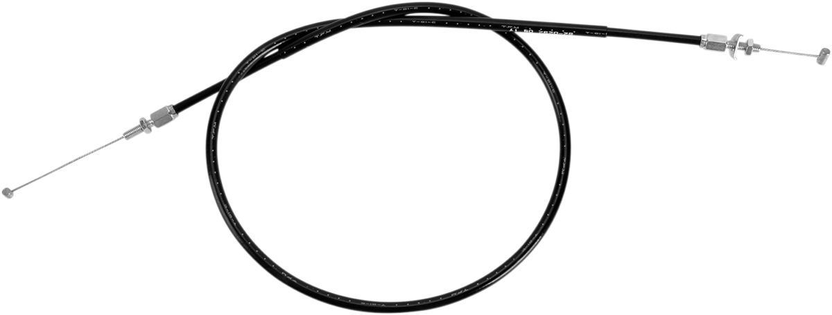MOTION PRO Black Vinyl Throttle Cable - Push - '91-'04 XR250