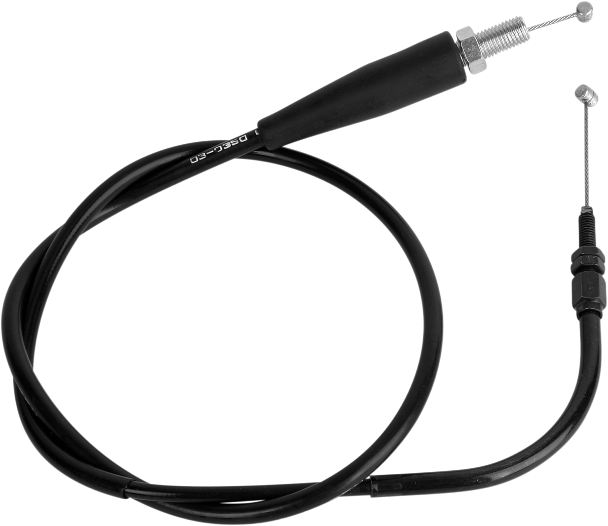 MOTION PRO Black Vinyl Throttle Cable - Pull - '02-'13 Kawasaki/Suzuki