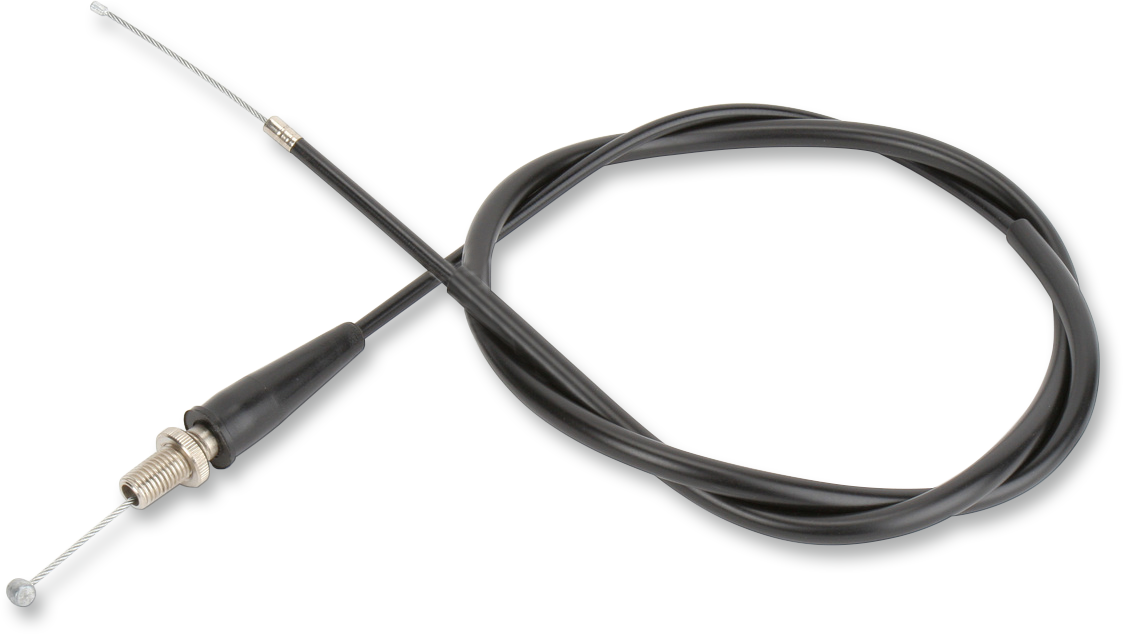 PARTS UNLIMITED Vinyl Covered Throttle Cable - '93-'99 CR125R