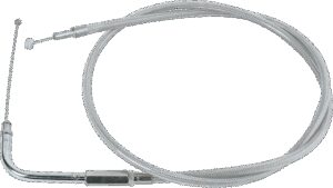 DRAG SPECIALTIES Stainless Braided Throttle Cable - 31-3/4"