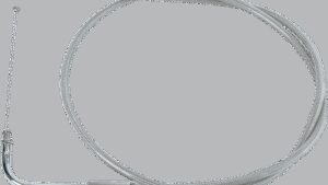 DRAG SPECIALTIES Stainless Braided Throttle Cable - 39-1/2"