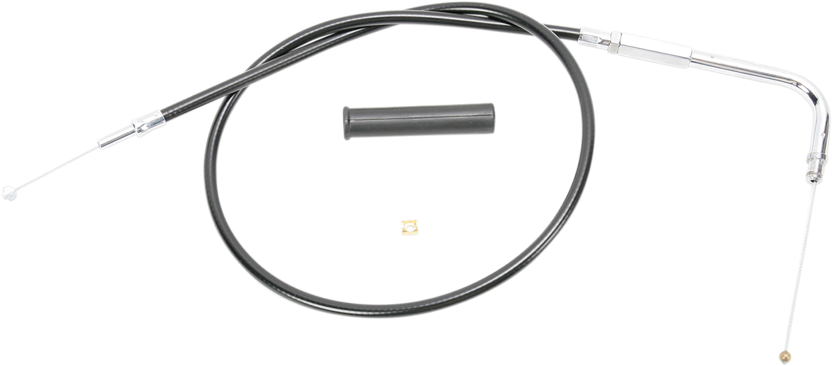 DRAG SPECIALTIES Black Vinyl Throttle Cable - 26-1/2"
