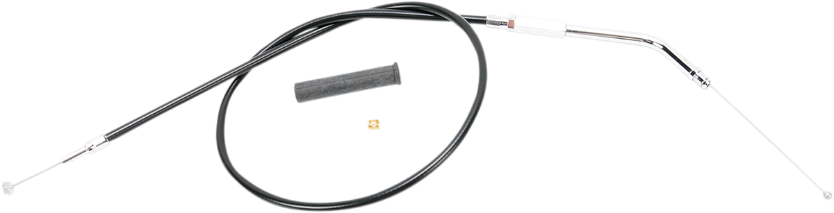DRAG SPECIALTIES Black Vinyl Throttle Cable - 28-3/4"