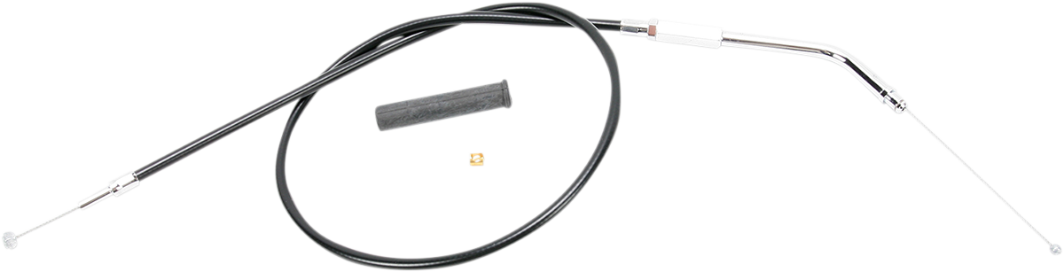 DRAG SPECIALTIES Black Vinyl Throttle Cable - 31-3/4"