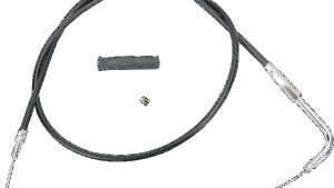 DRAG SPECIALTIES Black Vinyl Throttle Cable - 48-1/2"