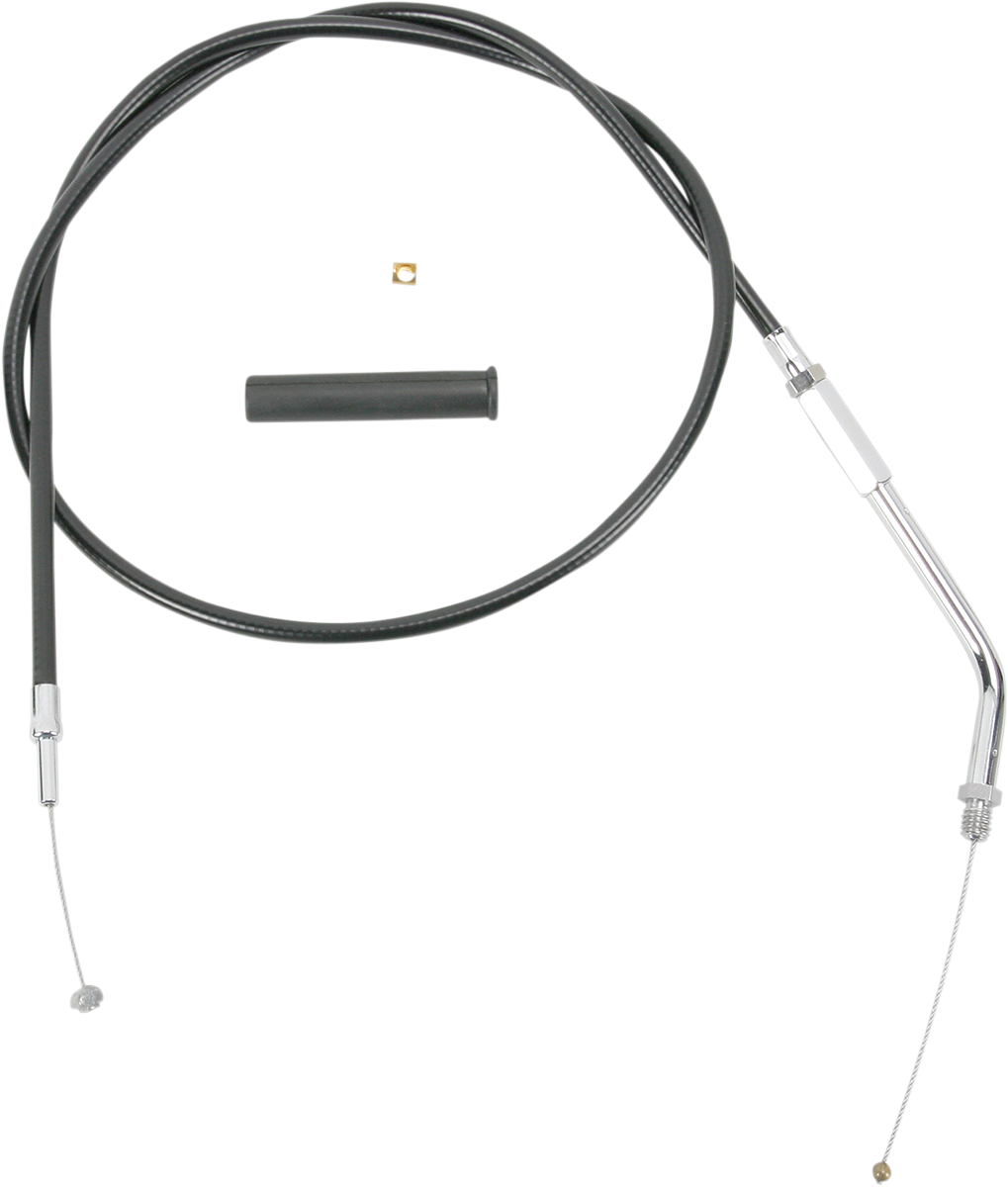 DRAG SPECIALTIES Black Vinyl Throttle Cable - 32-1/2"