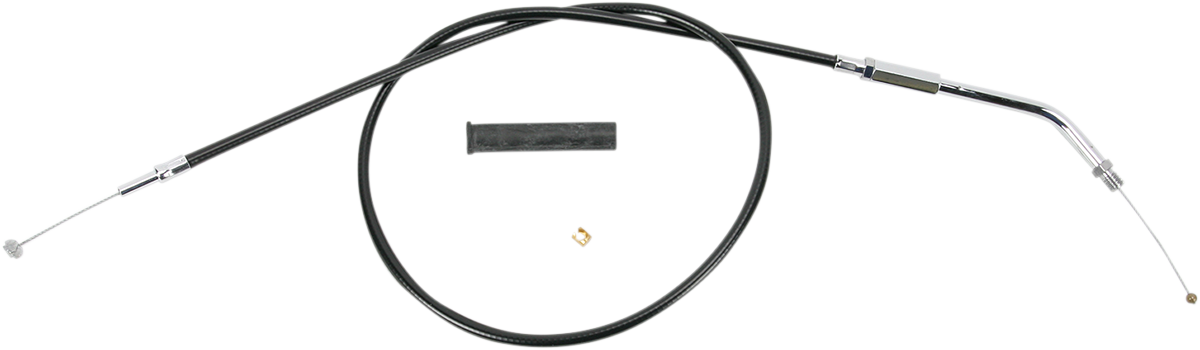 DRAG SPECIALTIES Black Vinyl Throttle Cable - 42-1/2"