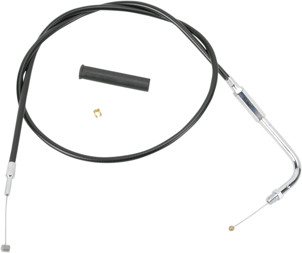DRAG SPECIALTIES Black Vinyl Throttle Cable - 34-1/2"