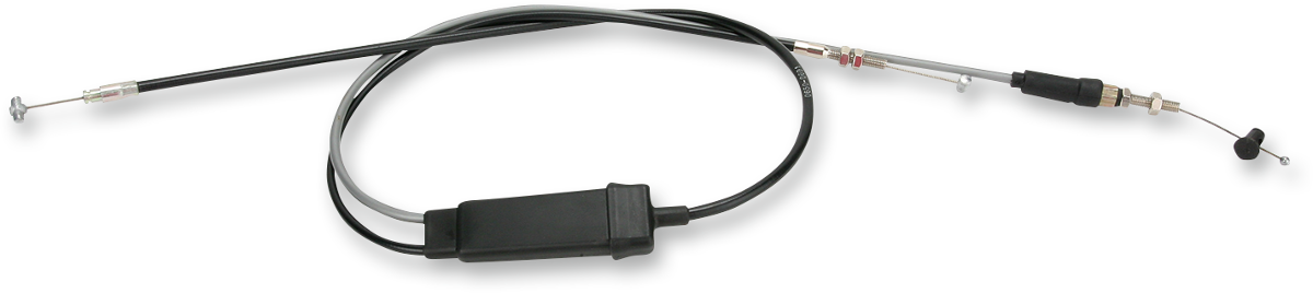PARTS UNLIMITED Black Vinyl Throttle Cable - Polaris
