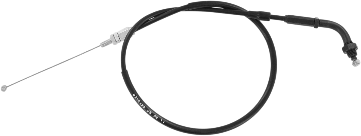 MOTION PRO Black Vinyl Throttle Cable - Pull - '03-'06 CBR600RR