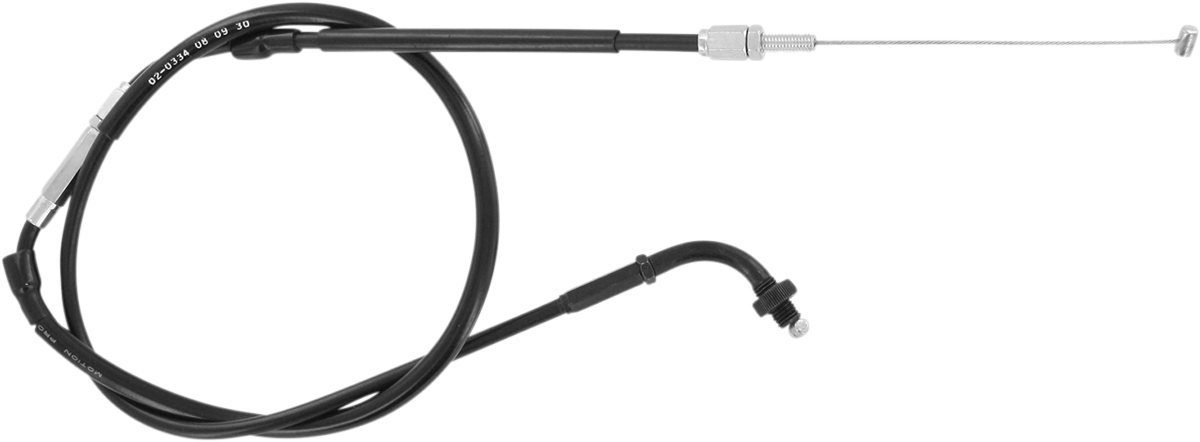 MOTION PRO Black Vinyl Throttle Cable - Pull - '79-'82 CBX