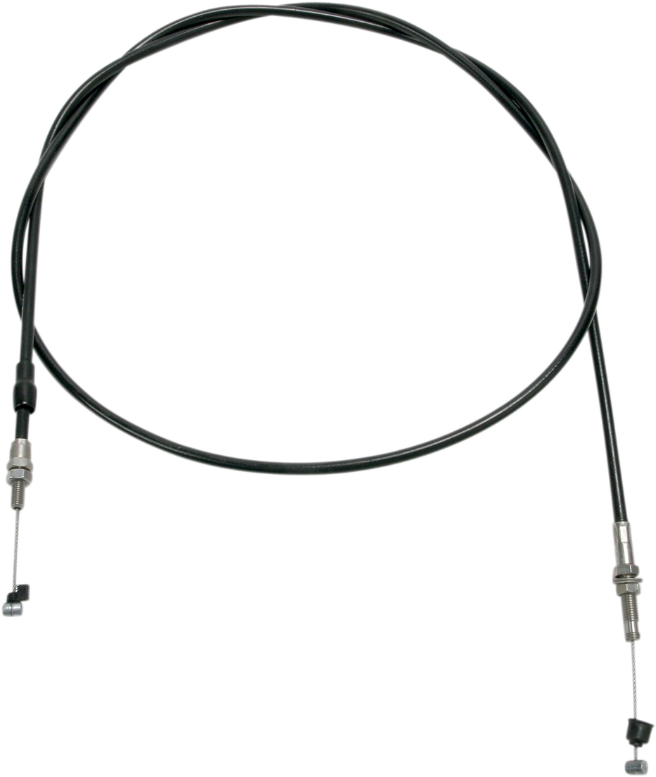WSM Black Vinyl Throttle Cable - Yamaha
