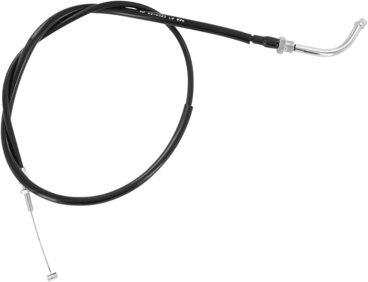MOTION PRO Black Vinyl Throttle Cable - Push - '04-'09 VT750C
