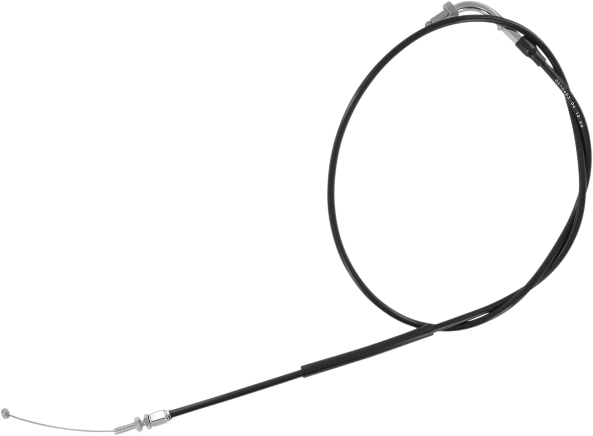 MOTION PRO Black Vinyl Throttle Cable - Pull - '02-'08 VTX1800