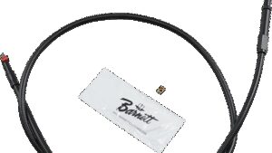 BARNETT Stealth Series Throttle Cable - +3" - Dyna/FXR/Softail