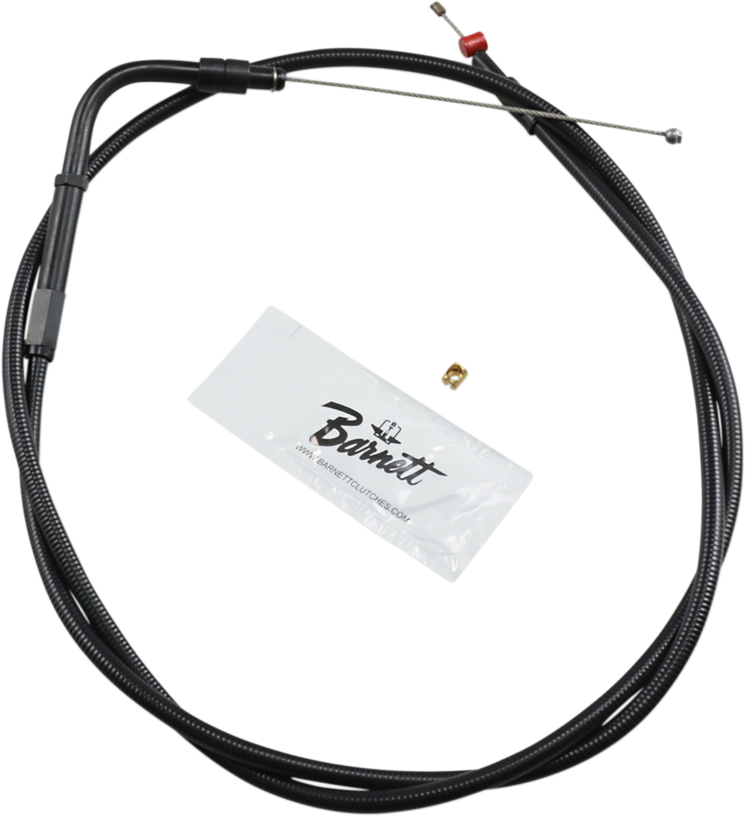 BARNETT Stealth Series Throttle Cable - +6" - Dyna/FXR/Softail